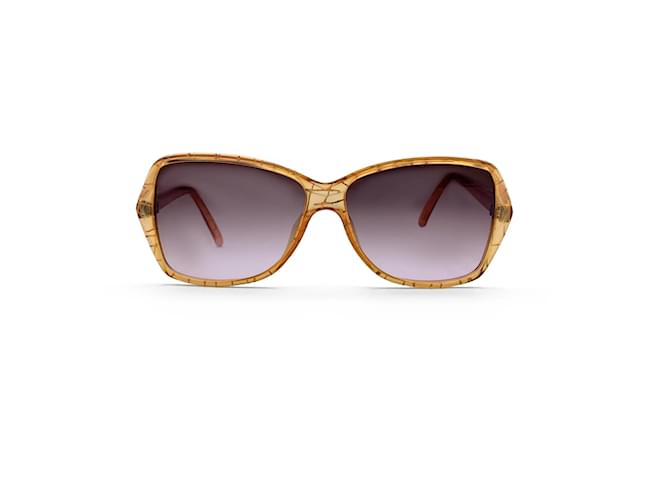 Christian Dior Vintage Women Sunglasses Optyl 2414 30 57/13 135MM Orange Plastic  ref.934697