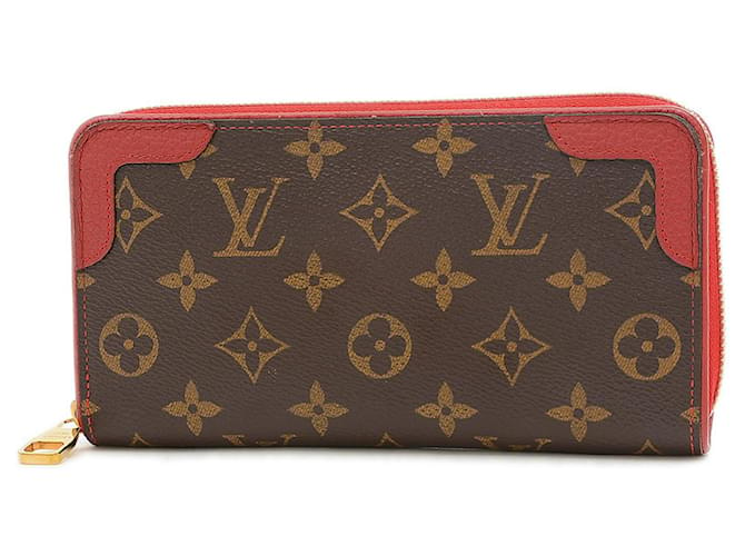 Louis Vuitton Retiro Brown Canvas Wallet (Pre-Owned)