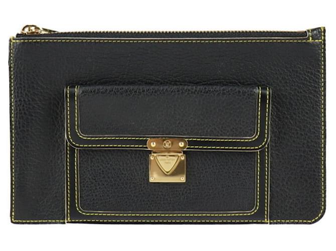 Louis Vuitton Black Leather  ref.935058