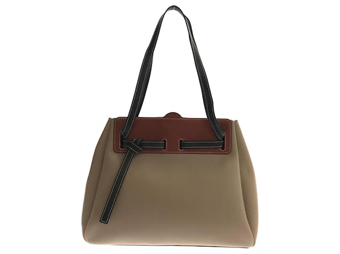 loewe lazo Beige Cuero ref.935141 Joli Closet