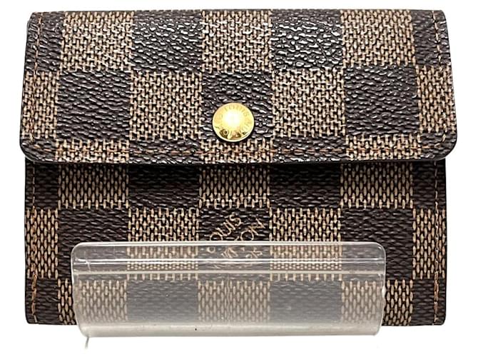 VUITTON - Petit porte monnaie soufflet en toile monogram., Vente