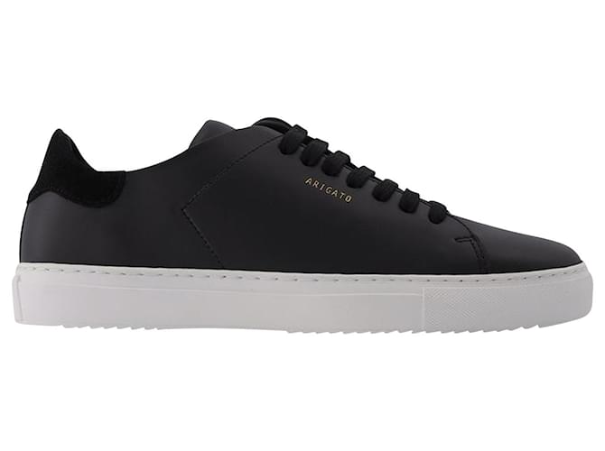 clean 90 Sneakers - Axel Arigato - Leather - Black Pony-style calfskin  ref.935594