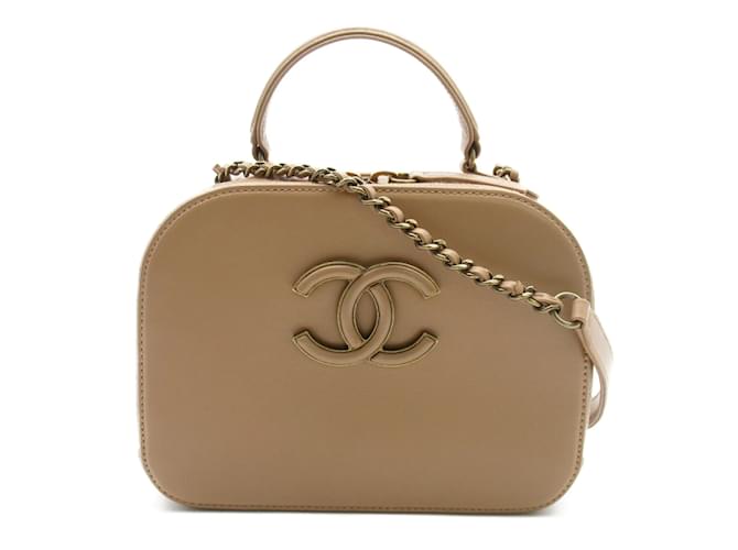 Chanel Vanity Bag Crossbody White