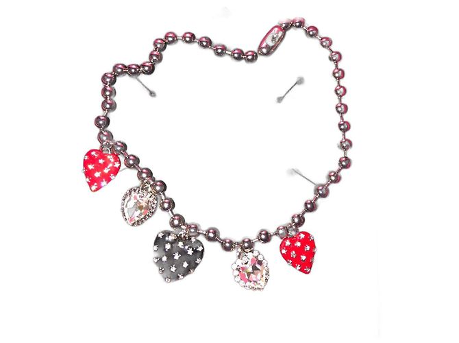 Collana con charms Alessandra Rich Multicolore