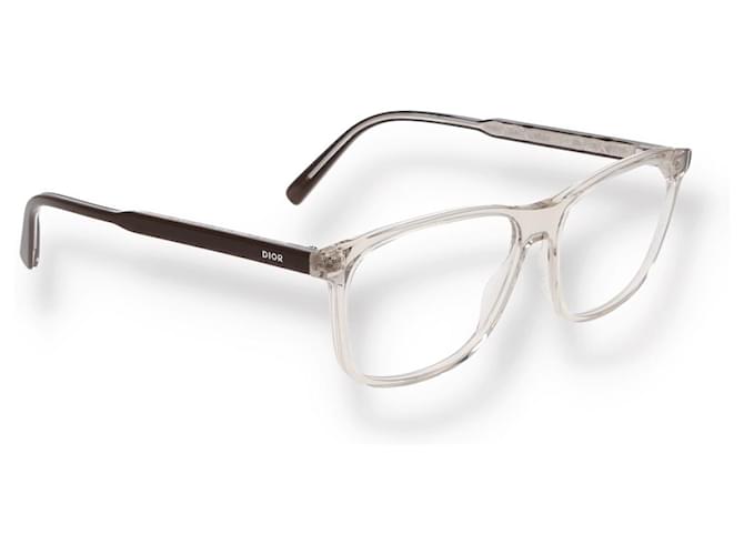 DIOR Brille INDIORO S5die 6400 Braun Acetat  ref.935681