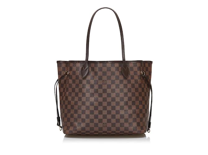 Louis Vuitton Damier Ebene Neverfull mm w/Pouch