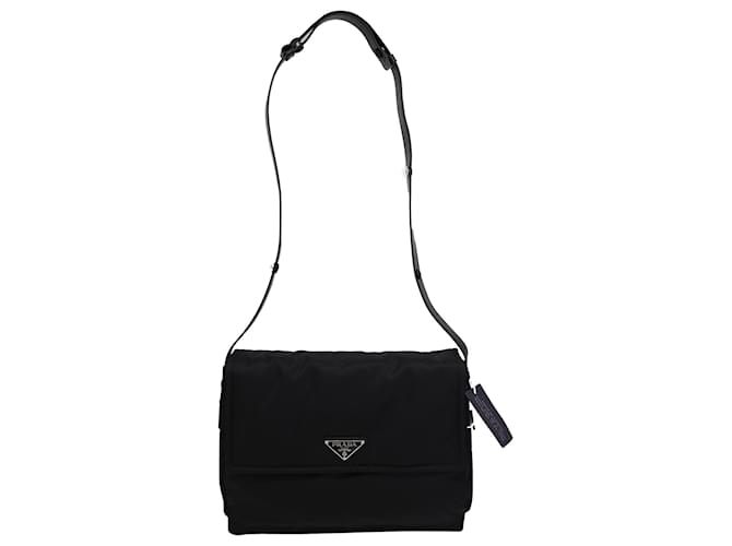 Prada Re-Nylon Large Padded Shoulder Bag in Black Nylon ref.936123 - Joli  Closet