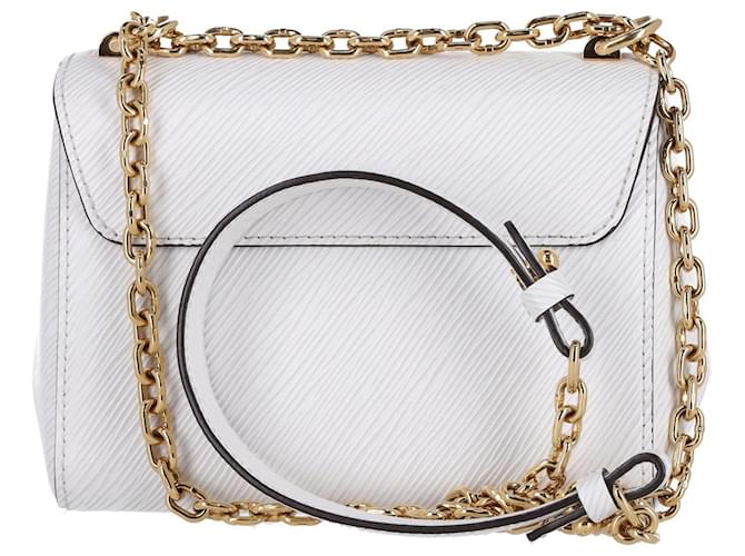 Louis Vuitton Twist PM Shoulder Bag in White Epi Leather ref