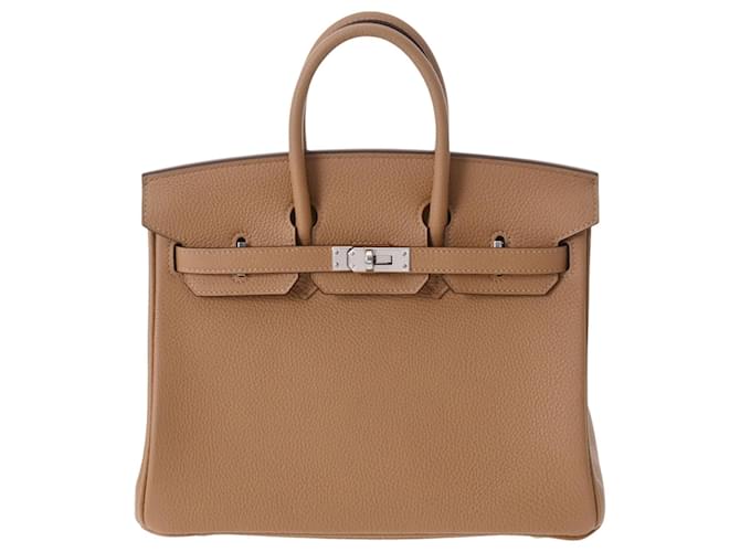 Hermès HERMES BIRKIN Cuir Marron  ref.936235