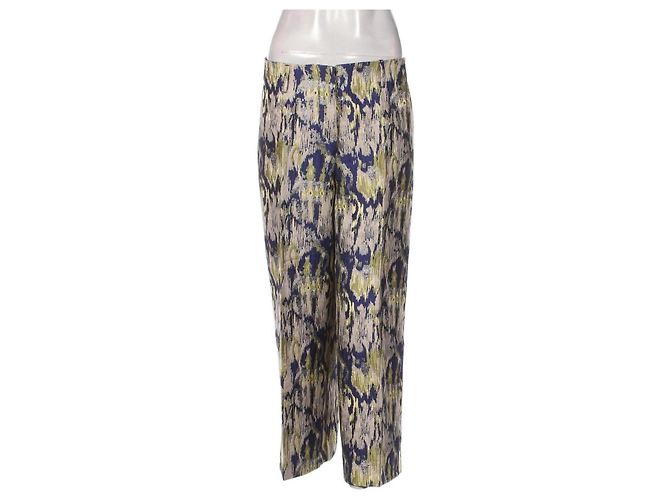 Karen B Y Simonsen Hose Viscose und Polyester Mehrfarben