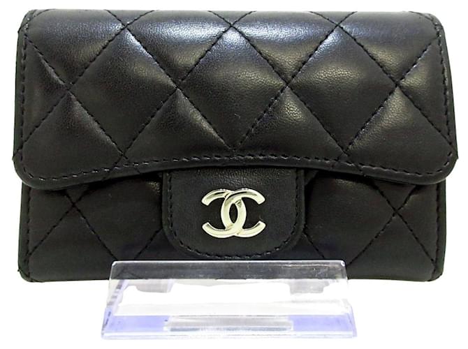 Timeless Chanel Black Leather  ref.936638