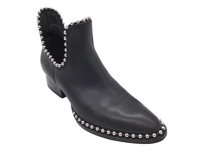 Alexander wang outlet studded ankle boots