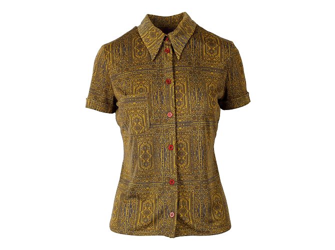 Isabel Marant Camisa Estampada Multicolor