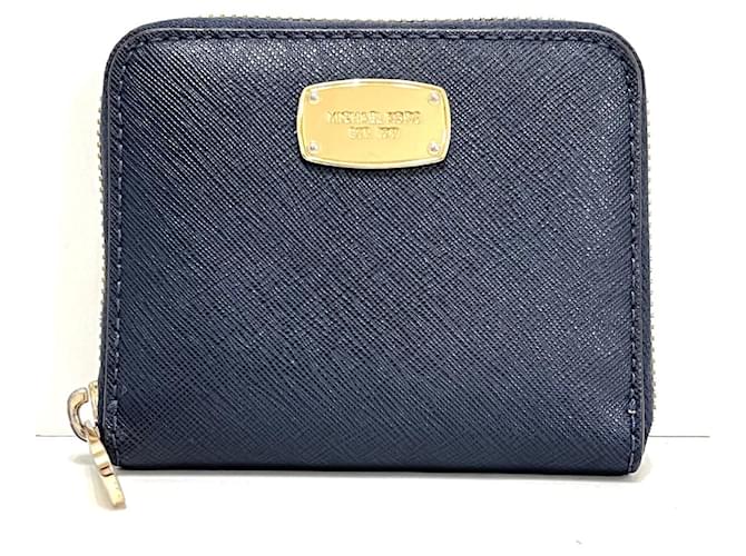 Michael kors wallet navy 2024 blue