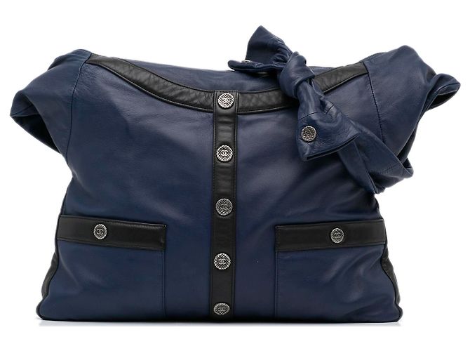 Girl Borsa a tracolla Chanel ragazza blu Blu navy