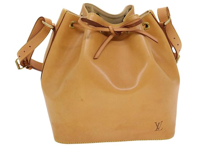 LOUIS VUITTON Nomad Leather Petit Noe Shoulder Bag Beige M85003 LV Auth  42829a ref.941023 - Joli Closet
