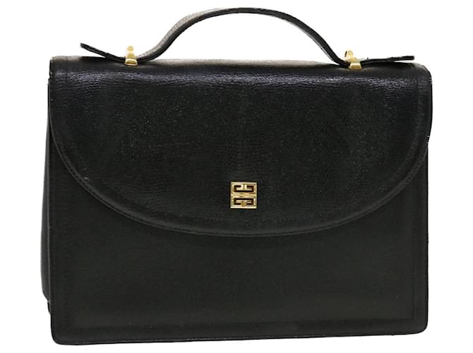 GIVENCHY Hand Bag Leather Black Auth bs5525  ref.941040