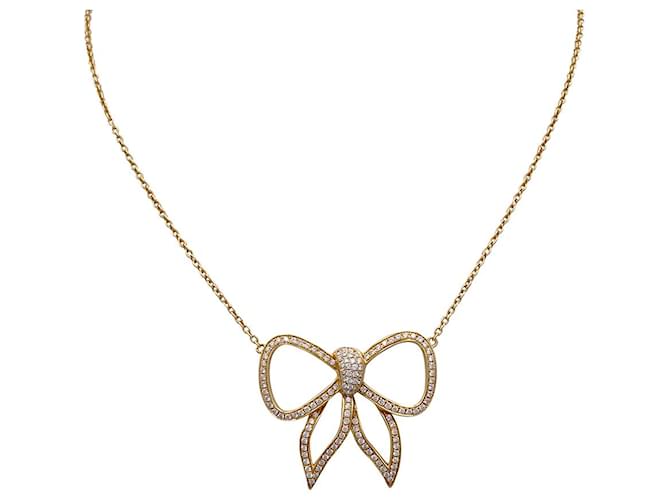 inconnue Morganne Bello necklace, "Node", yellow gold, diamants. Diamond  ref.941167