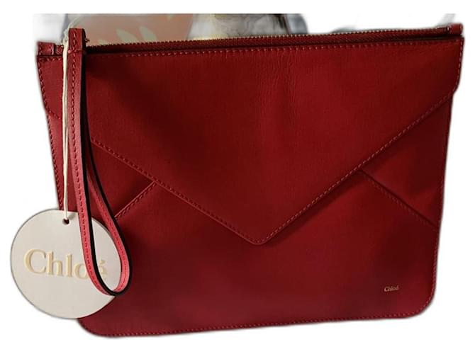 Chloé Clutch bags Camel Leather ref.1007991 - Joli Closet