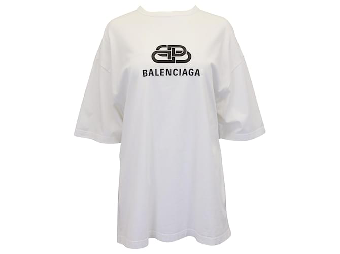 White BB Cotton T-Shirt