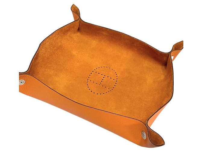 Hermès - Arancione Pelle