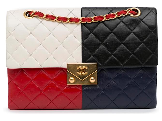 Chanel Multi Pagoda Colorblocking Shoulder Bag