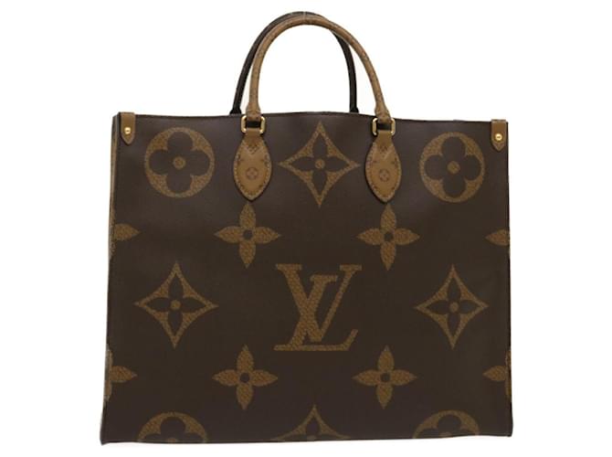 LOUIS VUITTON Onthego MM Monogram Monogram Reverse Monogram Giant