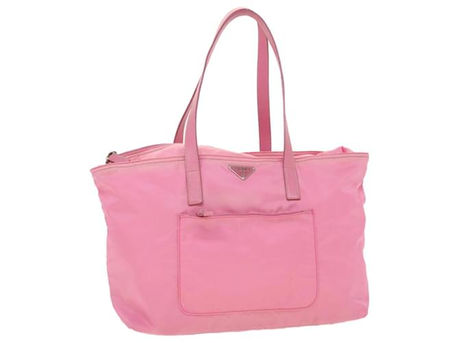 Bolso tote S nylon rosa