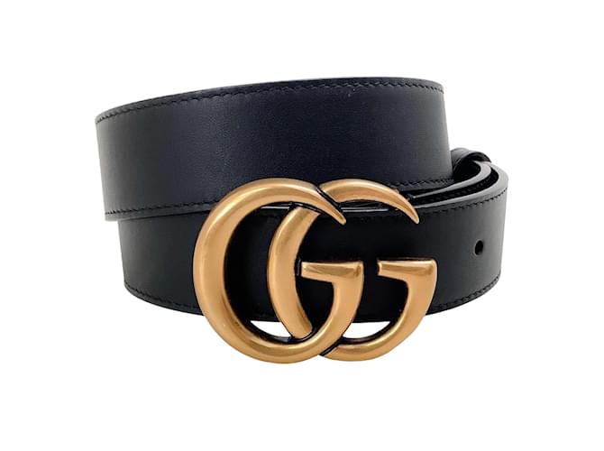 Gucci Leather GG Belt