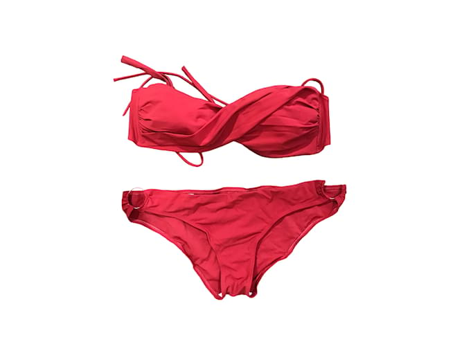Autre Marque OTHER BRAND  Swimwear T.International XL Synthetic Red  ref.942264