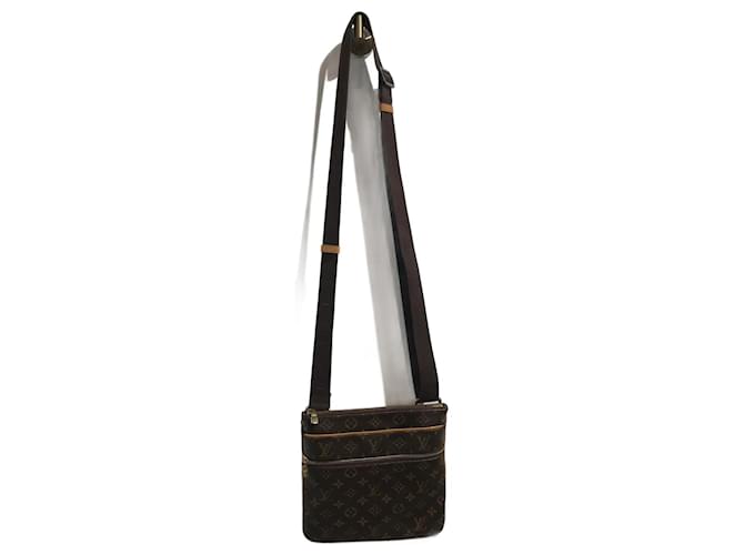 Louis Vuitton Black Fabric Adjustable Bag Shoulder Strap Louis Vuitton