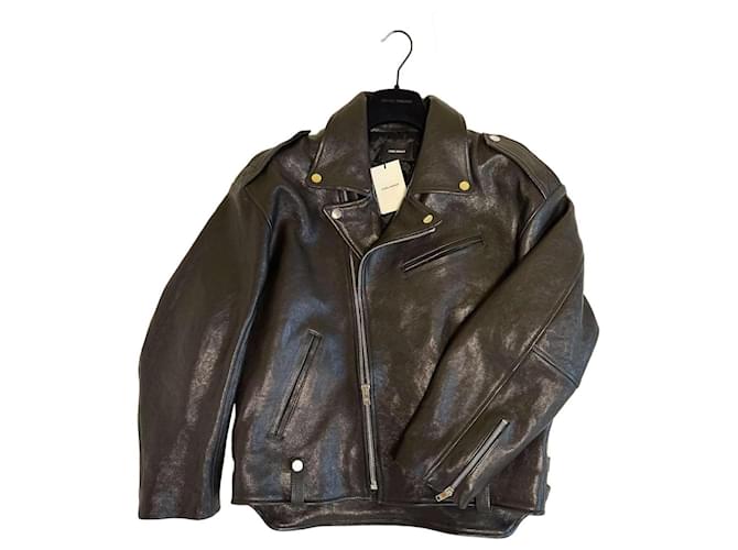 Isabel Marant Jackets Black Leather  ref.942282