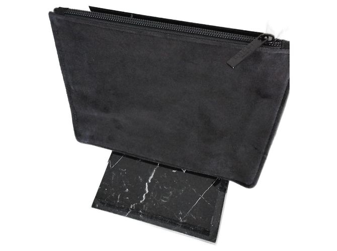 Gucci Clutch aus schwarzem Samt