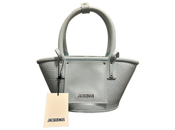 Borsa Jacquemus in pelle blu