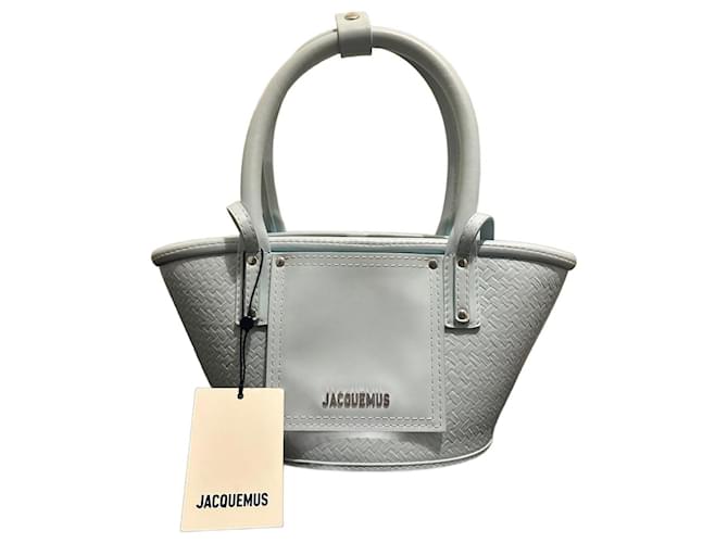 Jacquemus Handbags Blue Leather  ref.942382