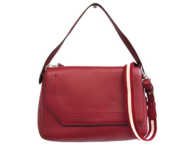 Bally Tilly Red Leather  ref.942534