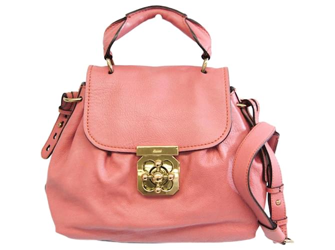 Chloé Elsie Pink Leather  ref.942671