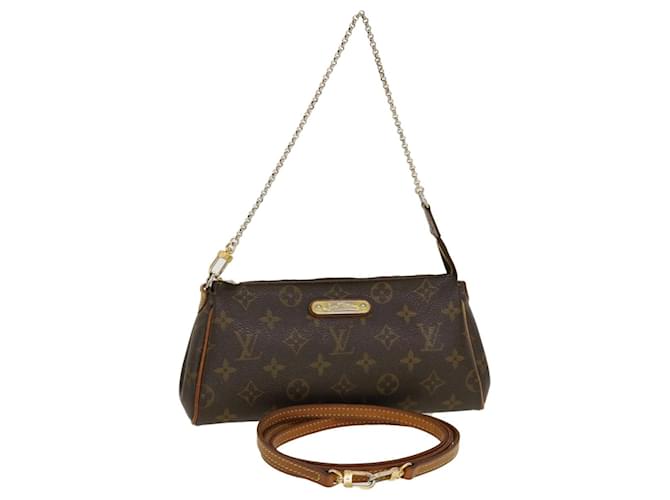 Louis Vuitton Louis Vuitton Eva Monogram Canvas 2 Way Clutch Bag +