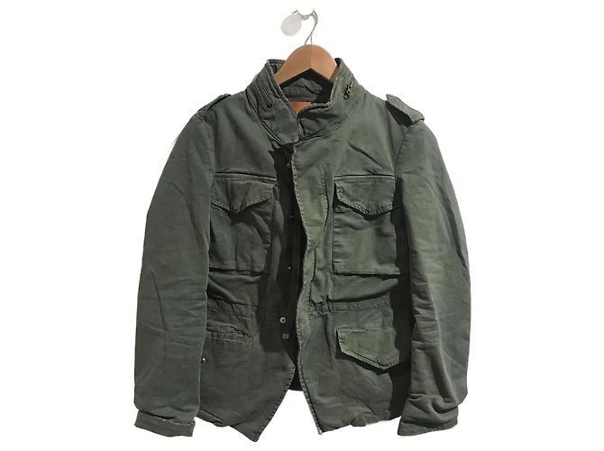 Autre Marque OTRA MARCA Chaquetas T.Internacional L Algodón Caqui