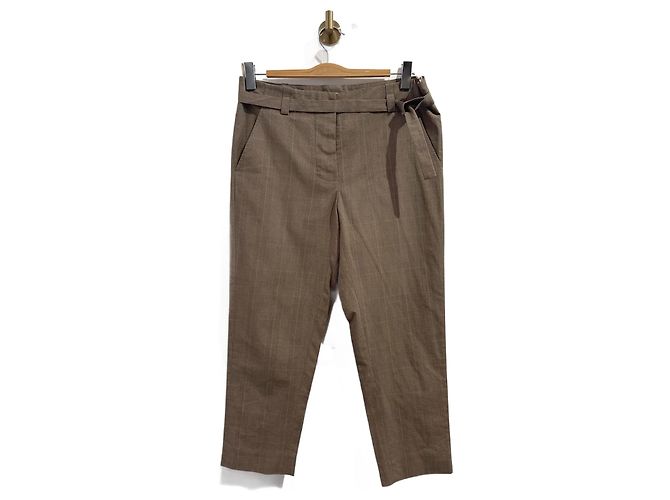 Pantaloni MARNI T.International S Cotone Beige