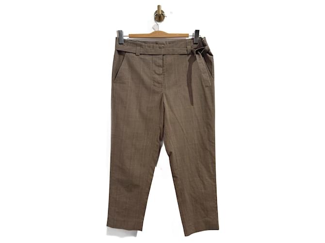 MARNI  Trousers T.International S Cotton Beige  ref.943145