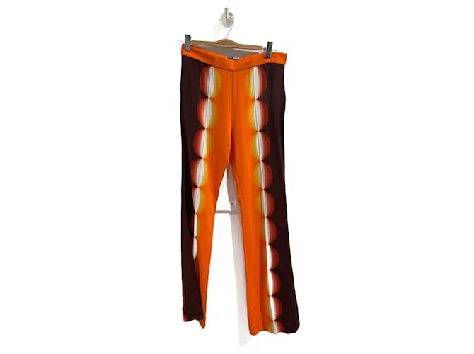 Autre Marque MARCO DE VINCENZO Pantalon T.International M Viscose Orange  ref.943158