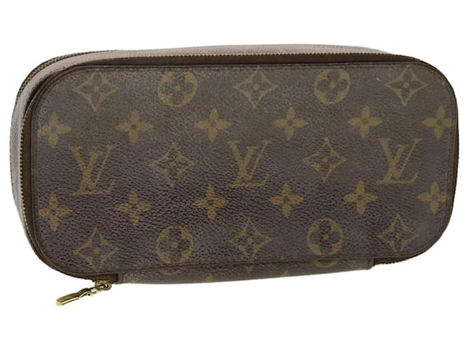 Shop Louis Vuitton MONOGRAM LV COSMETIC POUCH Monogram Leather