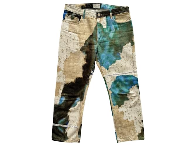 Acne Studios printed denim trousers