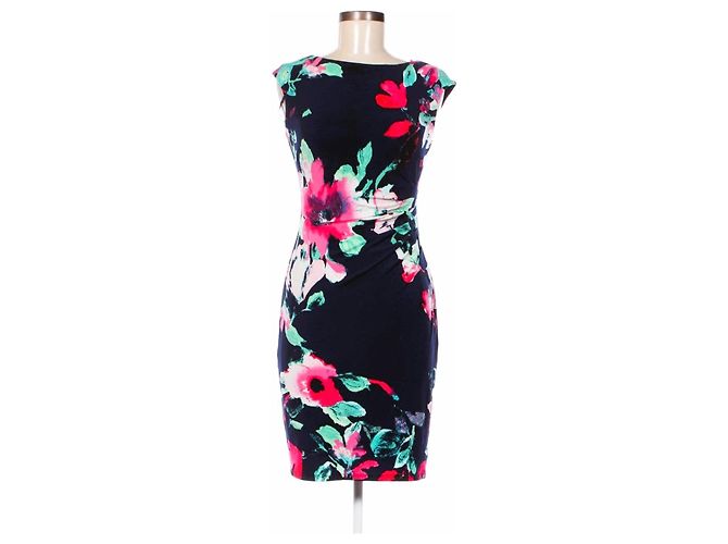 Vestido de flores Ralph Lauren Multicolor