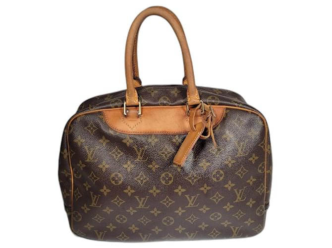 Louis Vuitton Deauville Monogram Handbag - Authentic