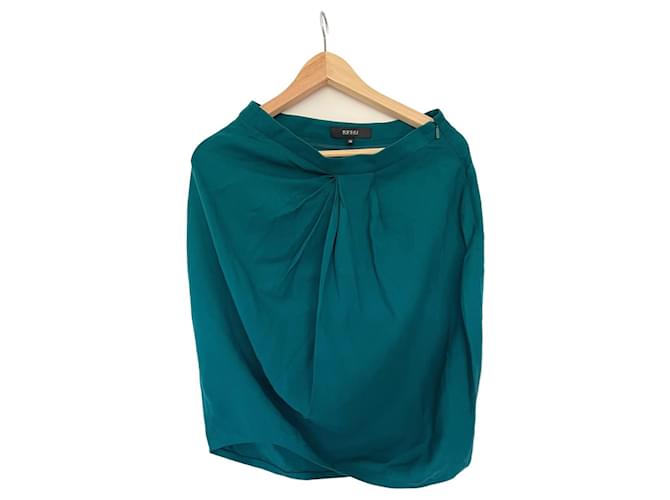 Gucci Skirts Green Silk  ref.943685
