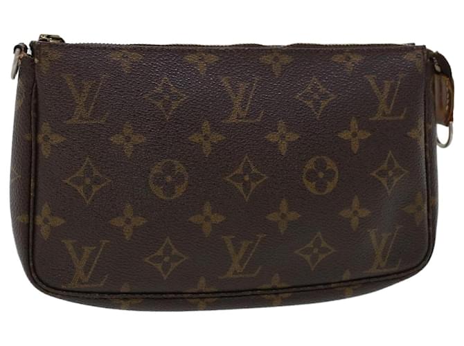 Louis Vuitton LOUIS VUITTON Monogram Pochette Accessoires Pouch M51980 LV  Auth 47855