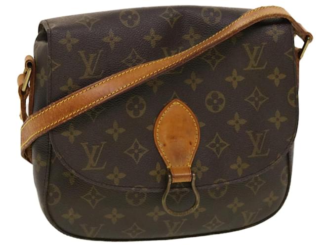 Louis Vuitton Monogram Saint Cloud GM Shoulder Bag M51242 LV Auth 41083