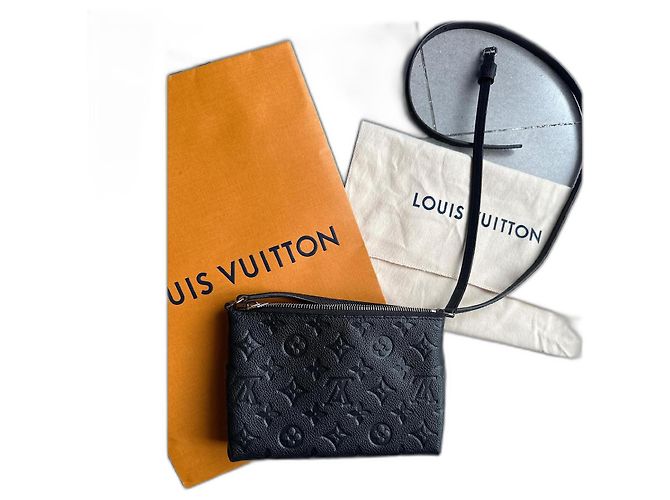 Pallas BB nera Louis Vuitton con tracolla Nero